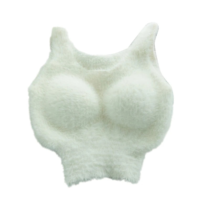 Plush Warm Wool Tank Tops