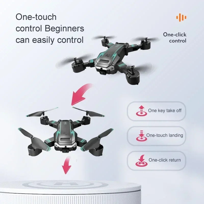DFShop dual camera aerial photography drone with one-touch control for easy takeoff, landing, and return