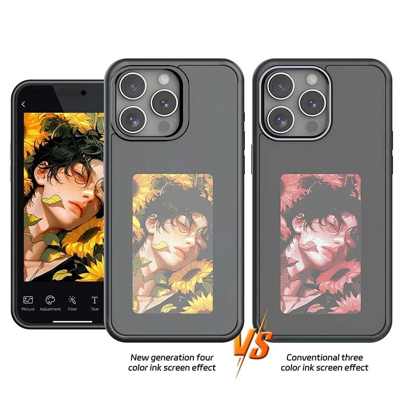 DFShop E Ink Phone Case for iPhone 16 Series - DFShop