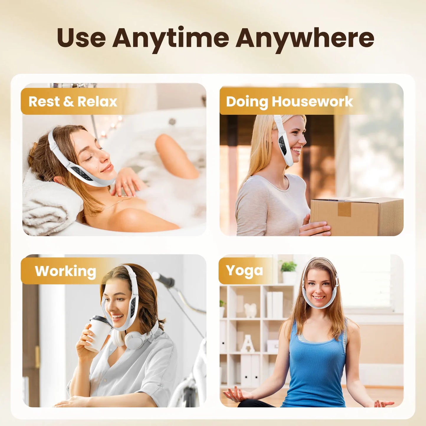 DFShop Electric V Face Lifting Device for Youthful Skin - DFShop