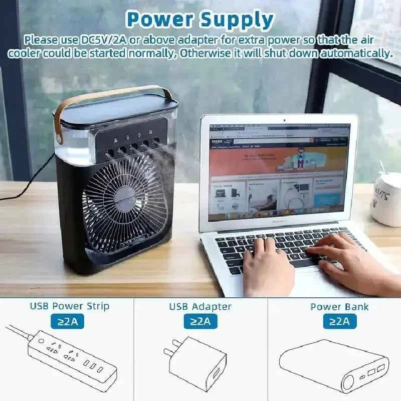 DFShop Household Small Air Cooler with Stylish Design - DFShop