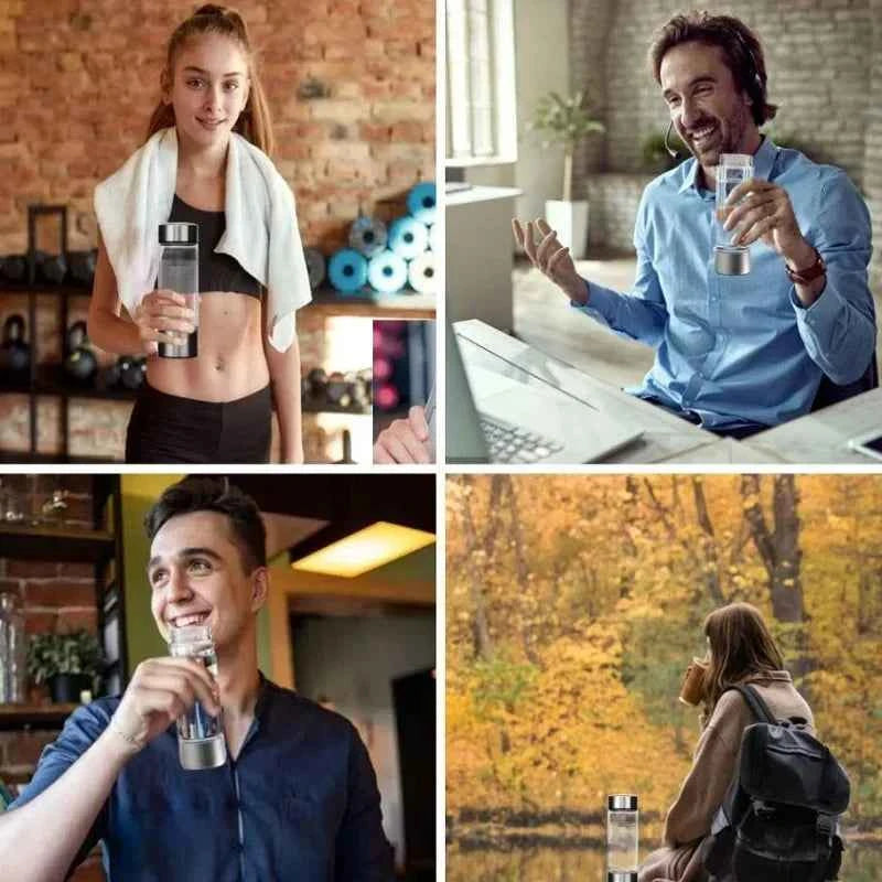 DFShop Hydrogen Water Bottle for Healthy Hydration - DFShop