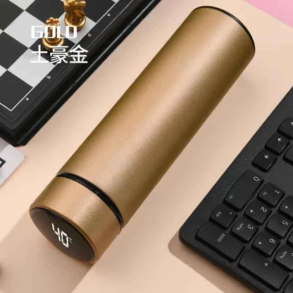 DFShop LED Display Thermos Bottle - Temperature Show - DFShop