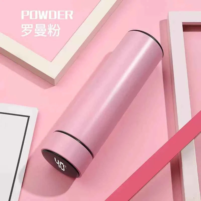 DFShop LED Display Thermos Bottle - Temperature Show - DFShop