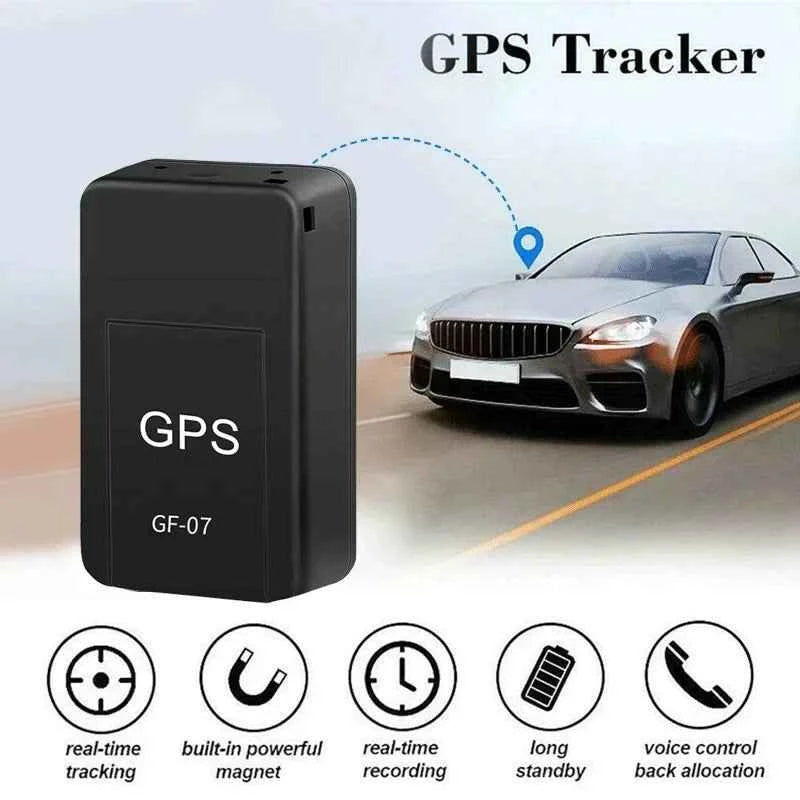 DFShop micro magnetic GPS tracker GF-07 with real-time tracking and built-in powerful magnet for vehicle use