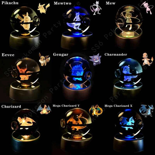 3D LED Crystal Balls for Home Decor - DFShop