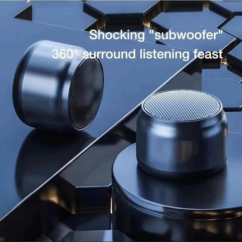 DFShop Portable Bluetooth Speaker with Subwoofer Sound - DFShop