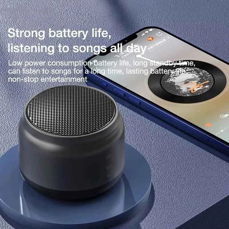 DFShop Portable Bluetooth Speaker with Subwoofer Sound - DFShop