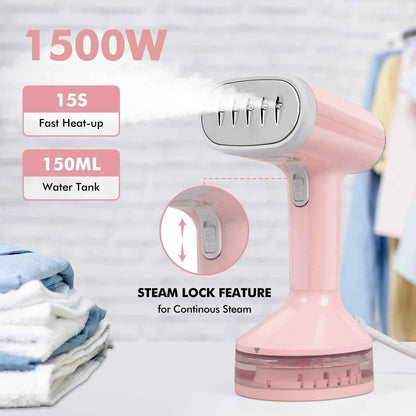 DFShop Portable Clothes Steamer for Wrinkle-Free Travel - DFShop