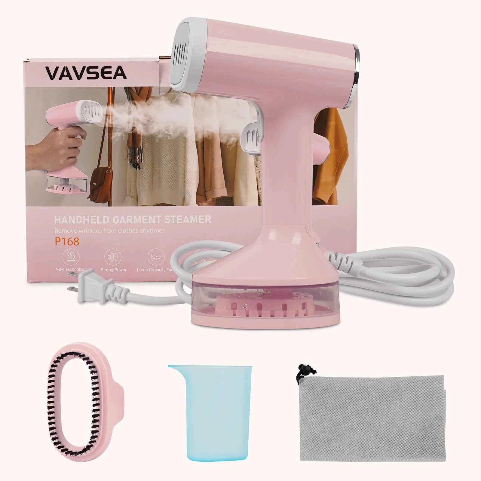 DFShop Portable Clothes Steamer for Wrinkle-Free Travel - DFShop