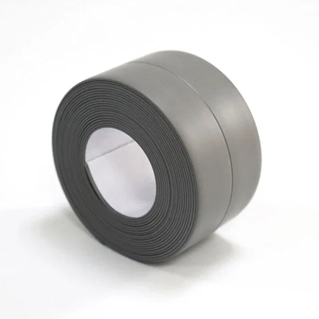 Roll of grey waterproof wall seal strip from DFShop for moisture protection and wall sealing
