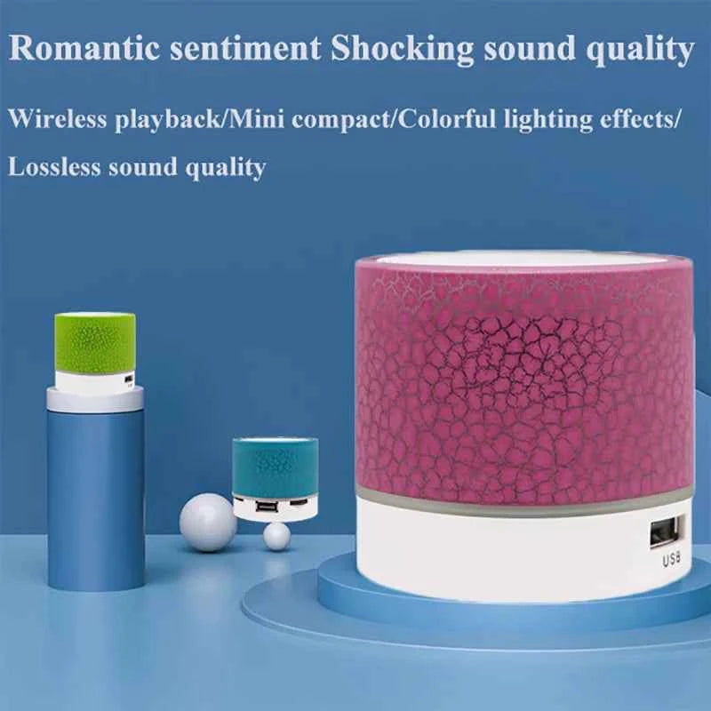 DFShop Wireless LED Bluetooth Speaker with Dazzling Lighting - DFShop