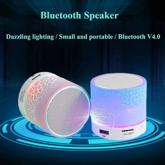 DFShop Wireless LED Bluetooth Speaker with Dazzling Lighting - DFShop