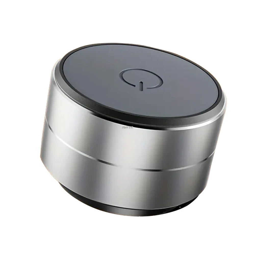DFShop wireless mini vibration speaker with sleek silver and black compact design